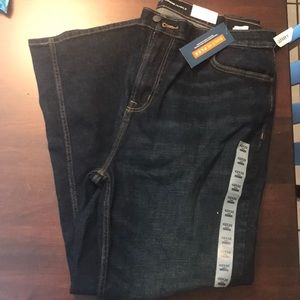 Men’s dark wash old navy jeans new